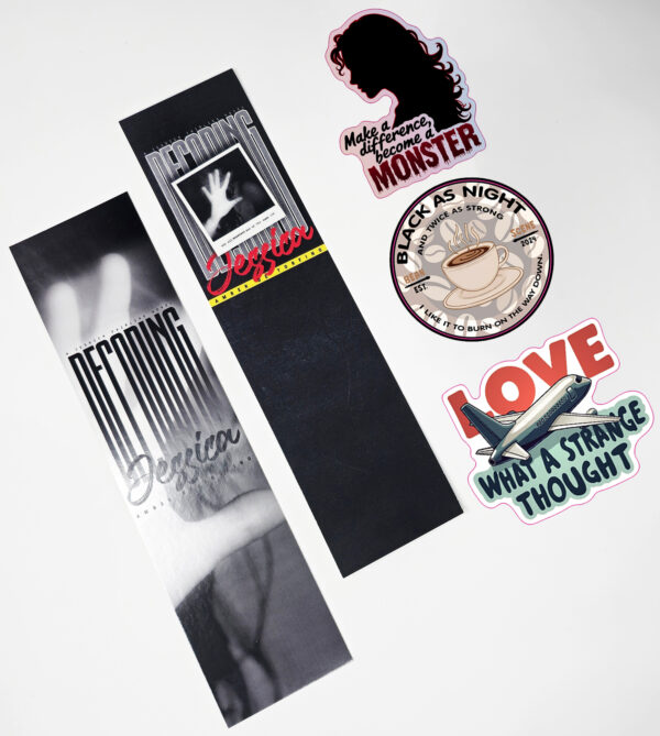 Decoding Jessica - Bookmark and Sticker Bundle #2